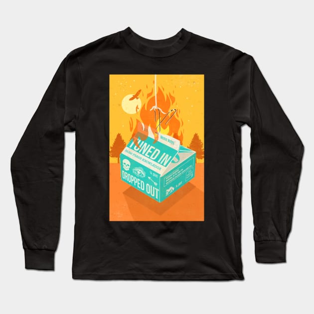 KNOWLEDGE CARTON Long Sleeve T-Shirt by Showdeer